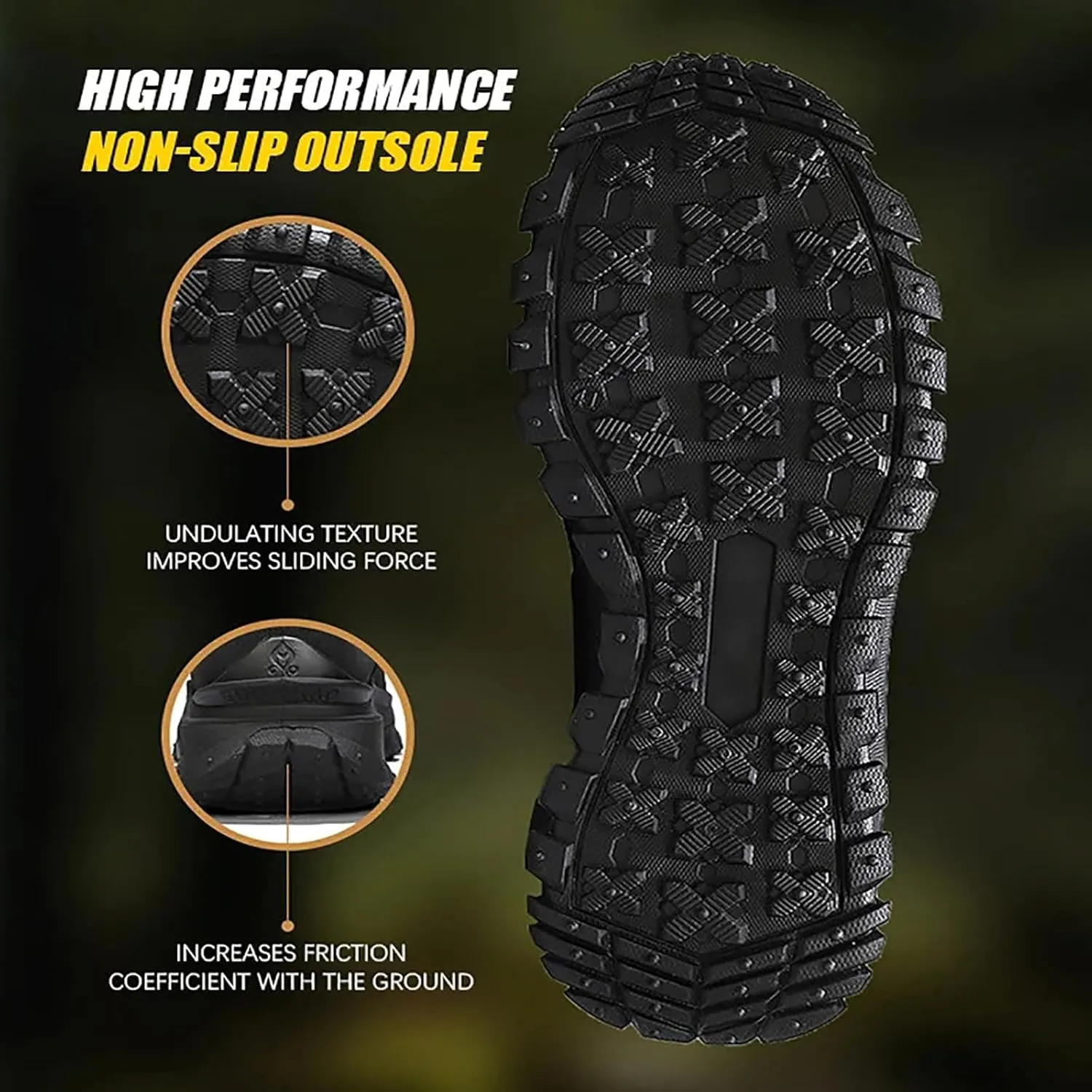 The First Young Shoes Men,Thefirstyoung Steeltoe Boots,Men's Safety Orthopedic Hiking Shoes for Outdoor Boots