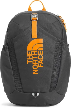 THE NORTH FACE Teen Mini Recon Backpack, Asphalt Grey/Cone Orange-NPF, One Size