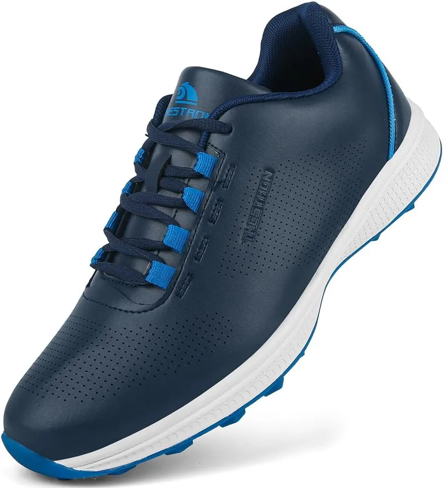 THESTRON Professional Men's Golf Shoes Lighweight Comfortable Spikeless Golf Sport Training Sneakers for Men