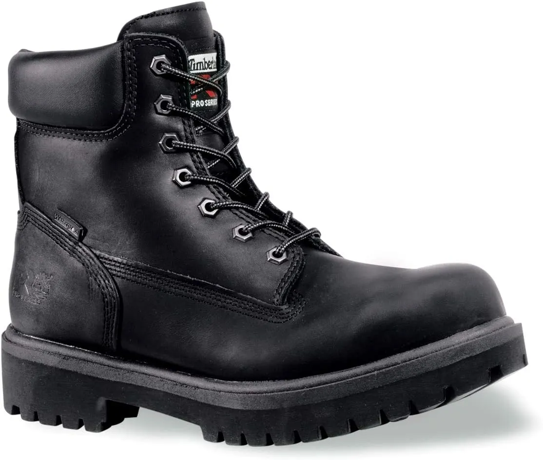 Timberland PRO mens Direct Attach 6 Inch Steel Safety Toe Waterproof Insulated