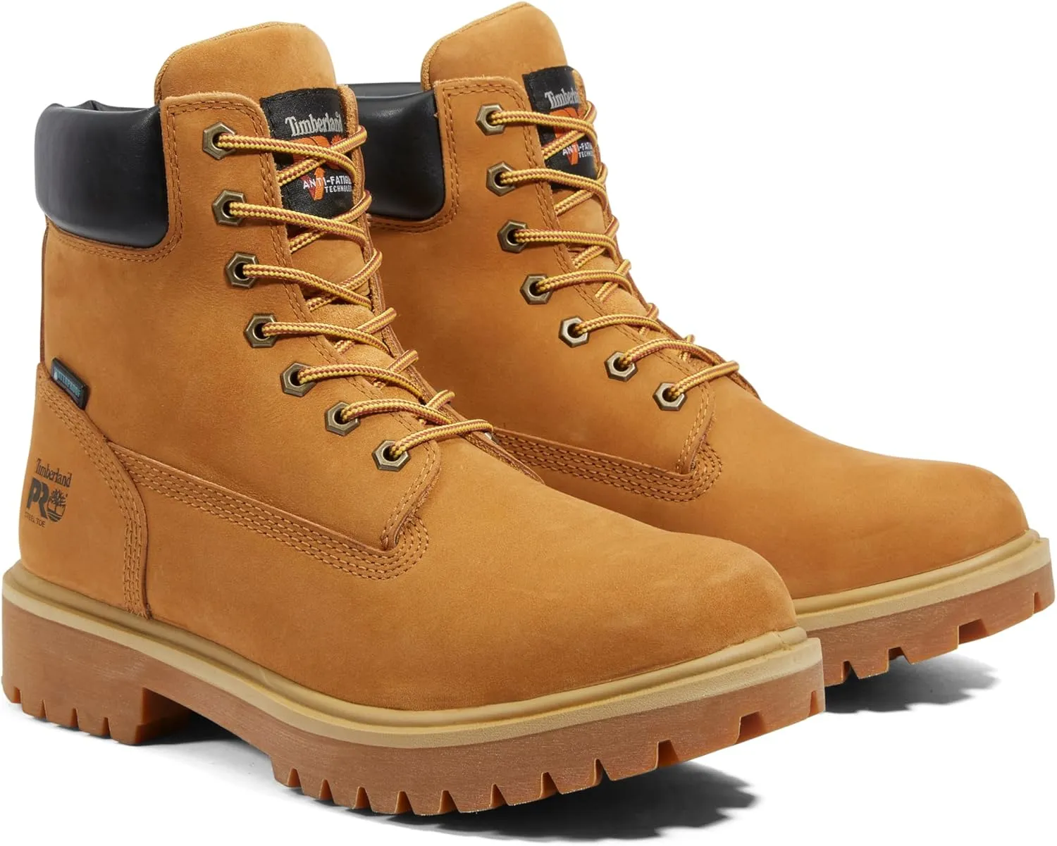 Timberland PRO mens Direct Attach 6 Inch Steel Safety Toe Waterproof Insulated
