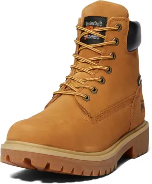Timberland PRO mens Direct Attach 6 Inch Steel Safety Toe Waterproof Insulated