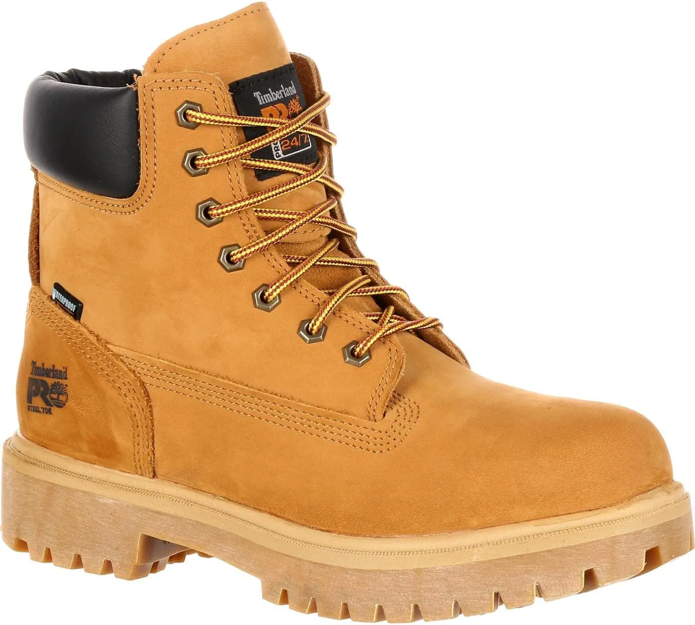 Timberland PRO mens Direct Attach 6 Inch Steel Safety Toe Waterproof Insulated