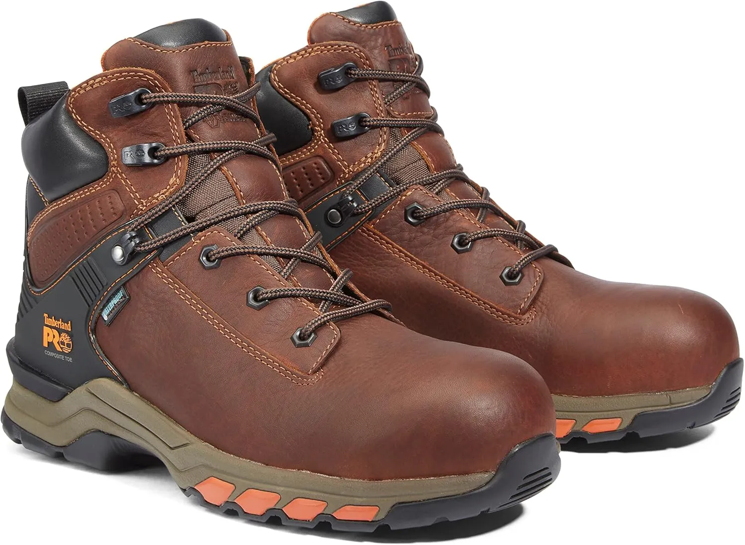 Timberland PRO Men's Hypercharge 6 Inch Composite Safety Toe Waterproof Industrial Work Boot