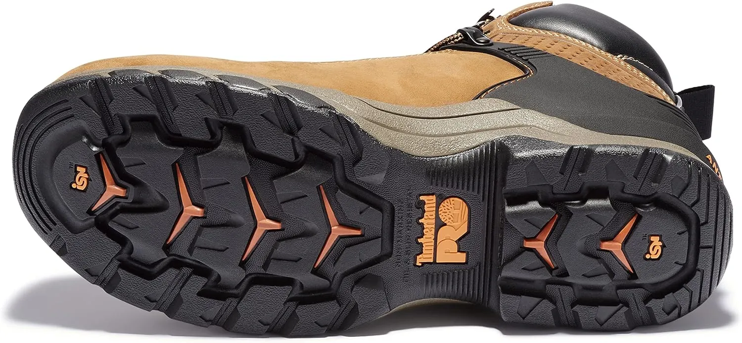 Timberland PRO Men's Hypercharge 6 Inch Composite Safety Toe Waterproof Industrial Work Boot
