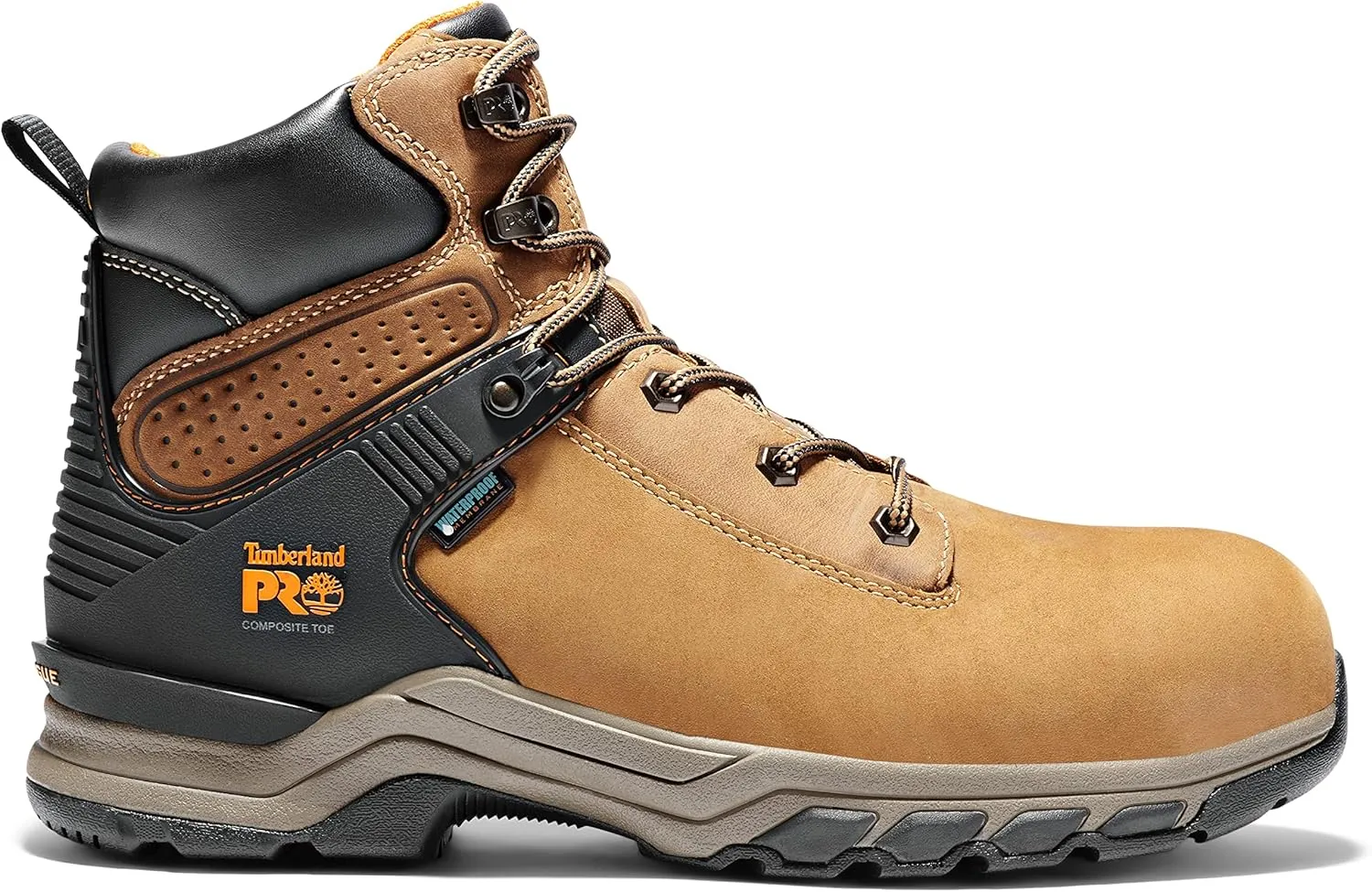 Timberland PRO Men's Hypercharge 6 Inch Composite Safety Toe Waterproof Industrial Work Boot