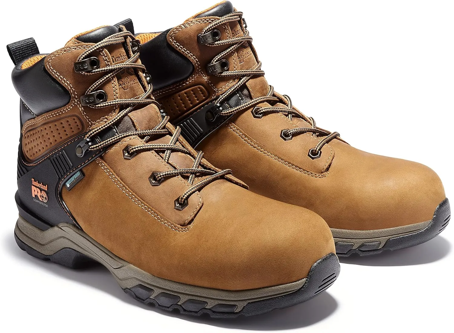 Timberland PRO Men's Hypercharge 6 Inch Composite Safety Toe Waterproof Industrial Work Boot