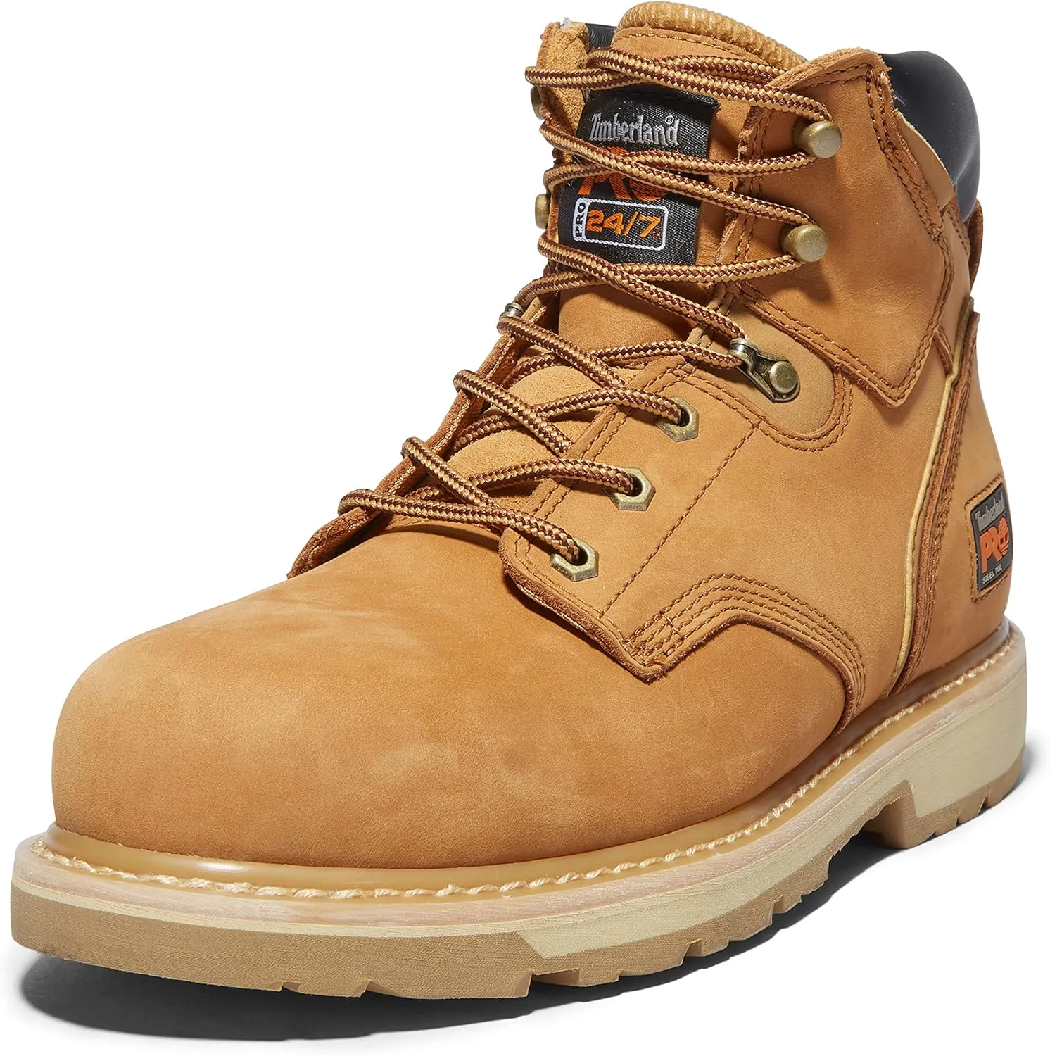 Timberland PRO Men's Pit Boss 6 Inch Steel Safety Toe Industrial Work Boot