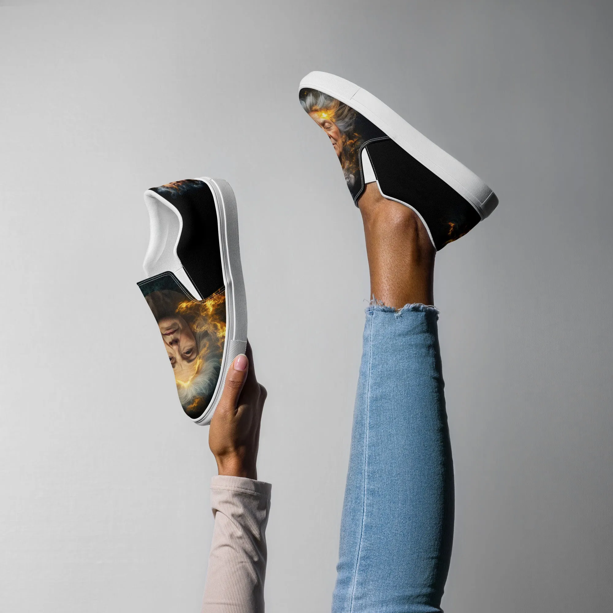 Timeless Power Women’s slip-on canvas shoes