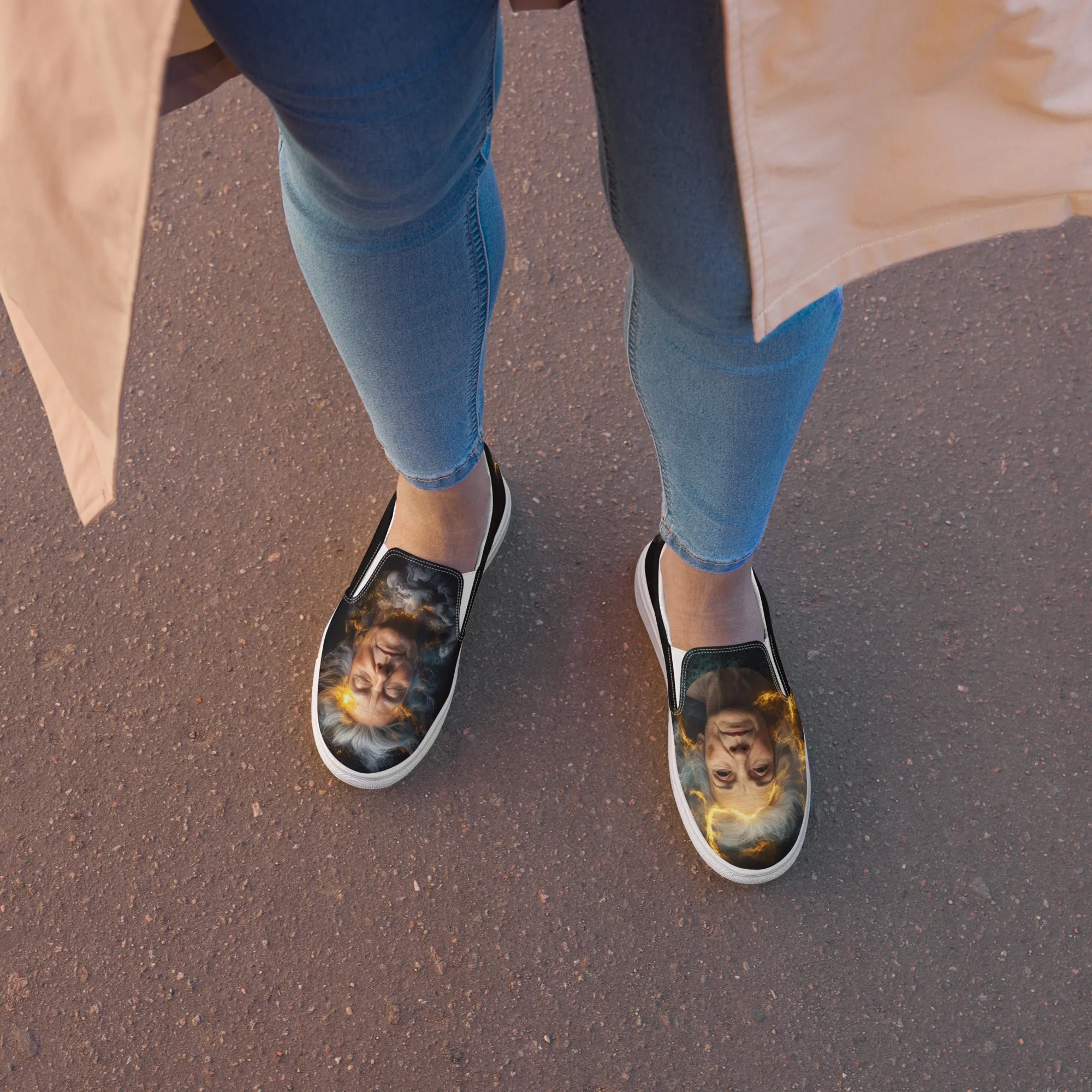 Timeless Power Women’s slip-on canvas shoes