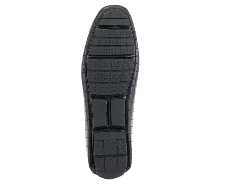 Titus Black Driving Loafers