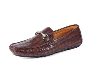 Titus Brown Driving Loafers