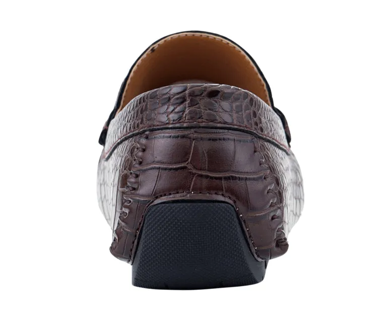 Titus Brown Driving Loafers