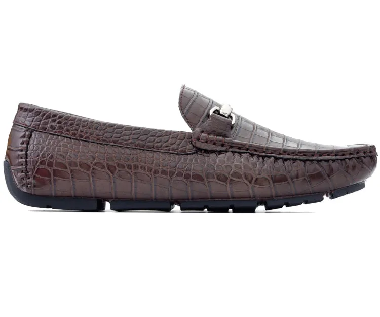 Titus Brown Driving Loafers