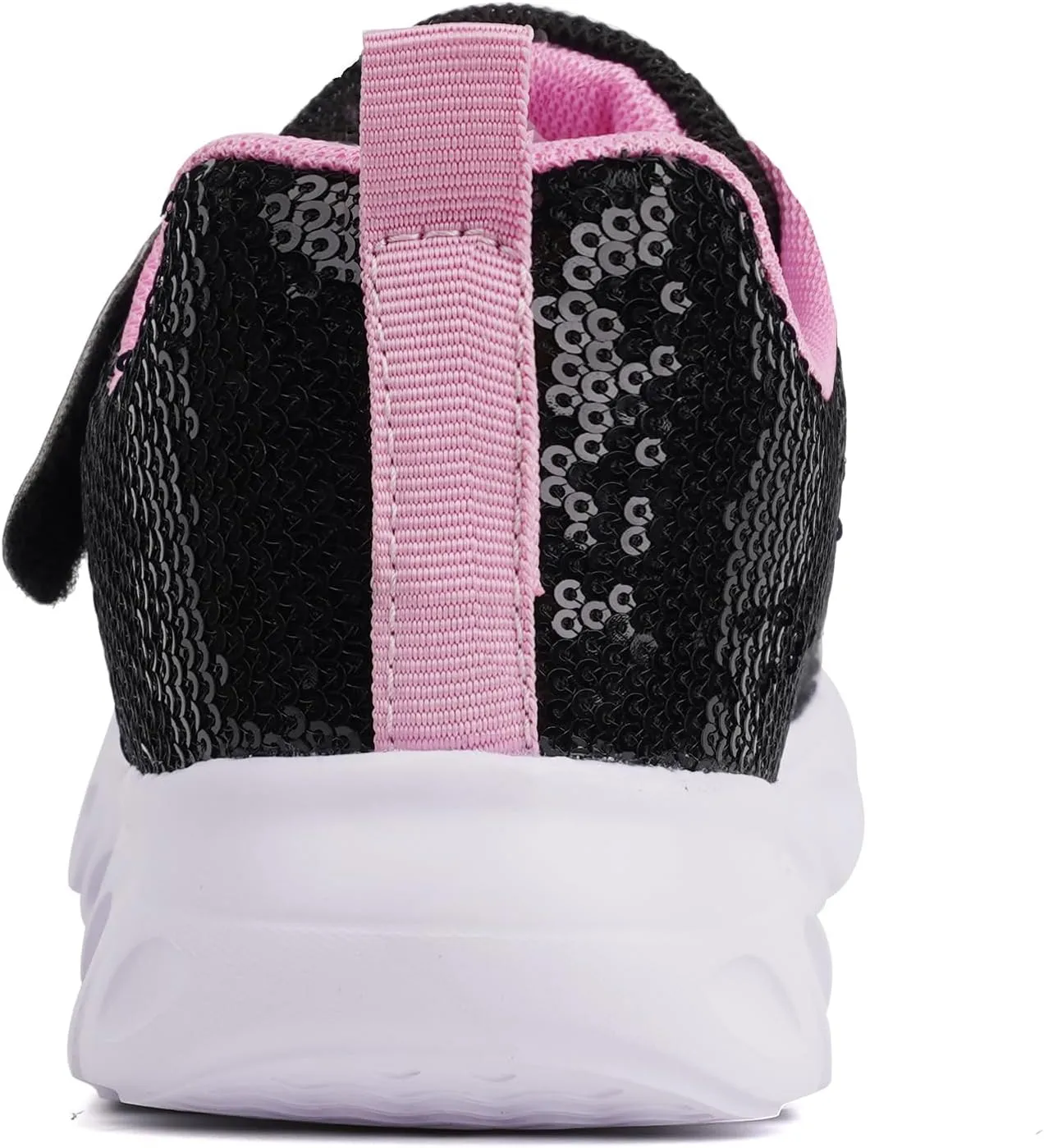 Toandon Toddler Kids Sparkle Breathable Lightweight Sneakers Light Up by Step