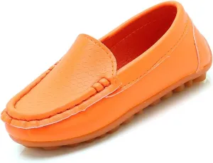 Toddler Boys Loafers Sole Rubber Leather Ankle Sneakers Kids Baby Summer Casual Lightweight Soft Non Slip Shoes