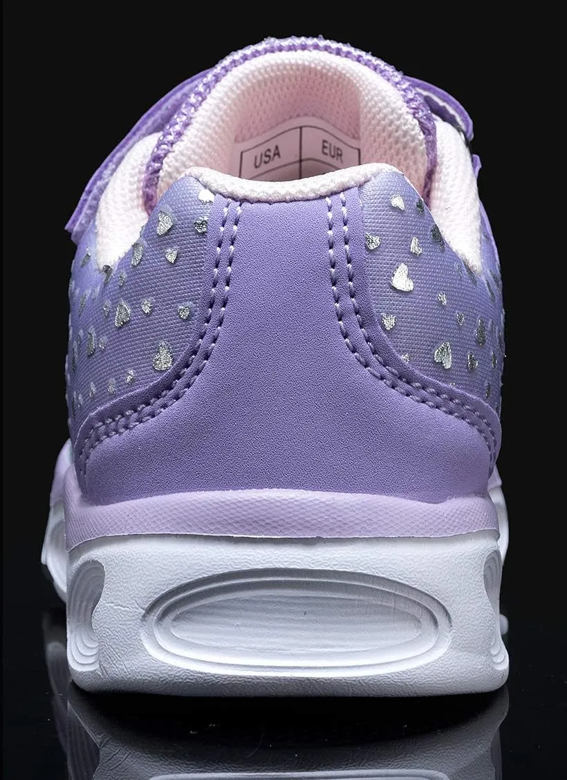 Toddler Girls Led Shoes Kids Light Up Sneakers