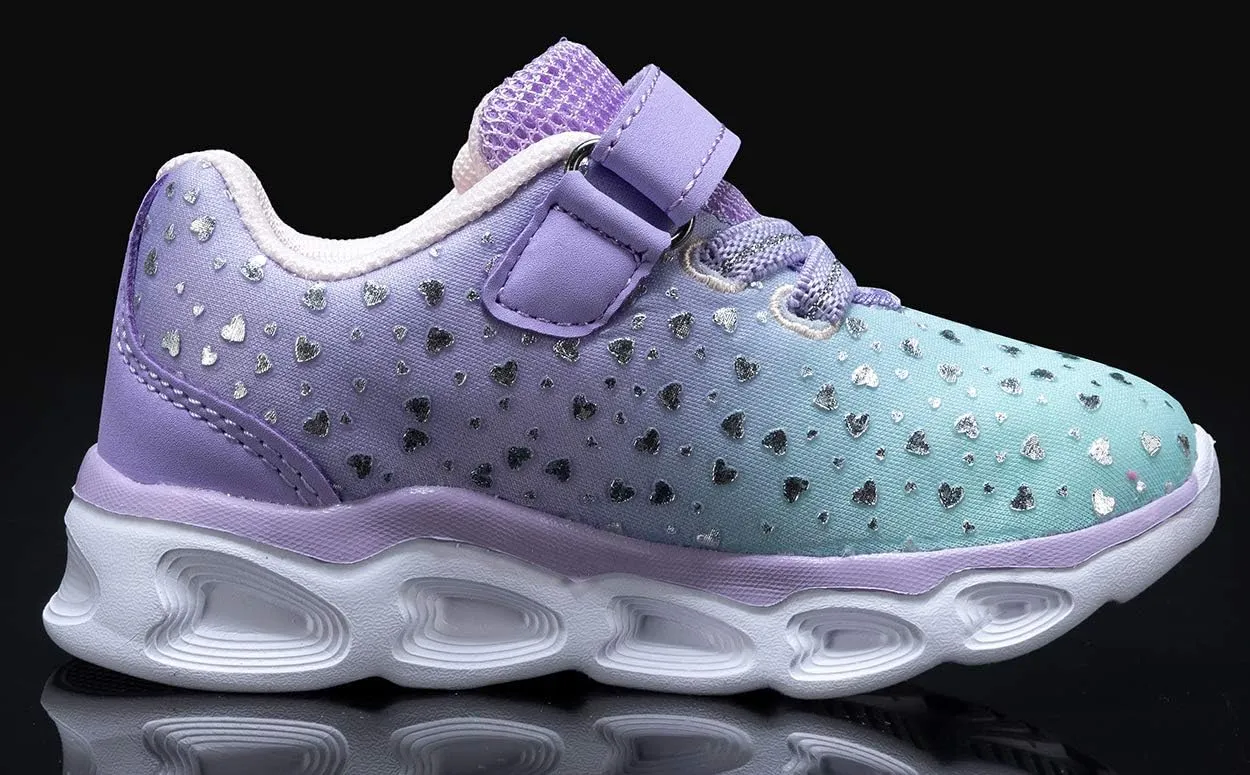 Toddler Girls Led Shoes Kids Light Up Sneakers