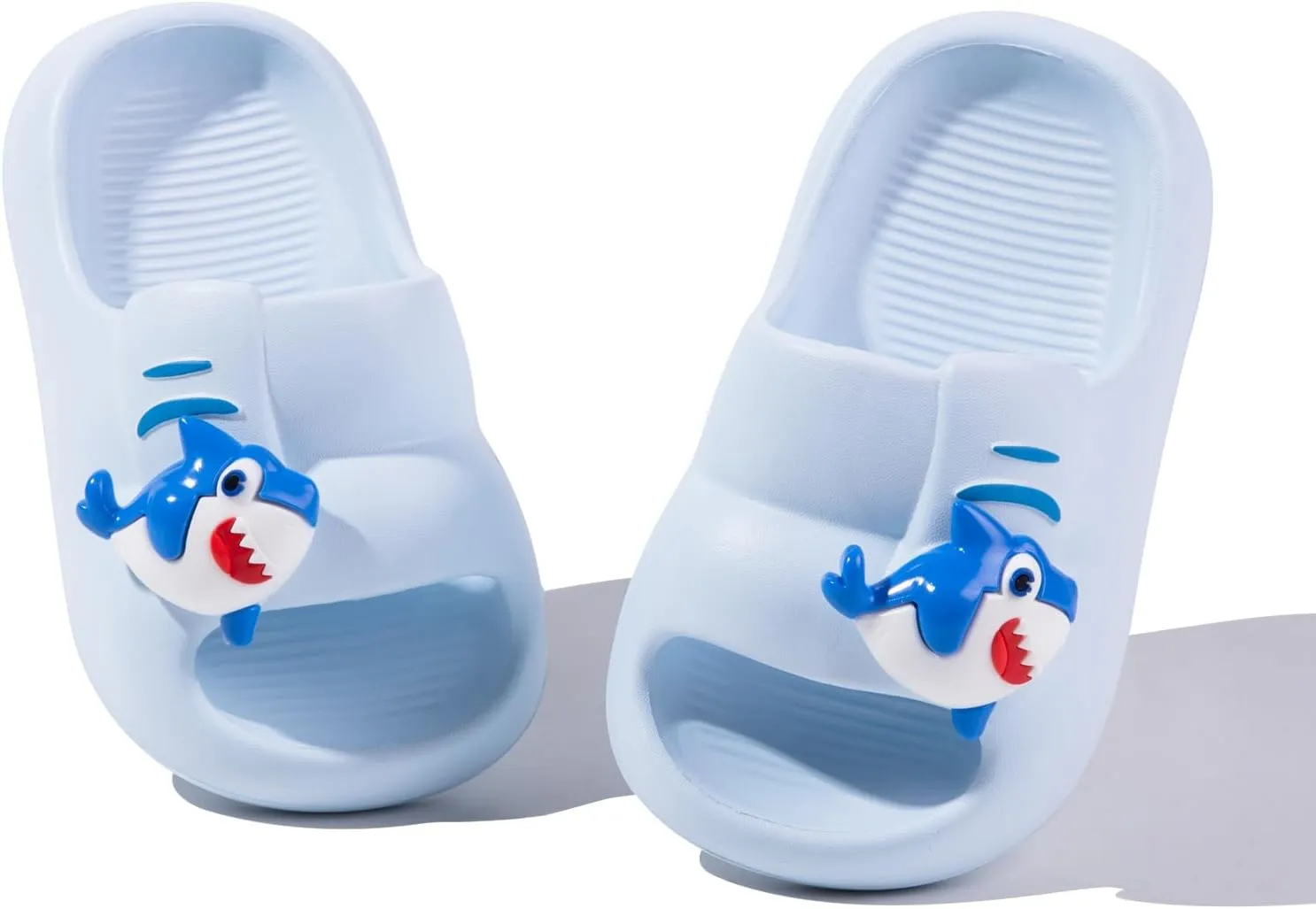 Toddlers Boys & Girls Slides Cute Animals EVA Lightweight Slip-On Kids Slippers for Indoor Outdoor