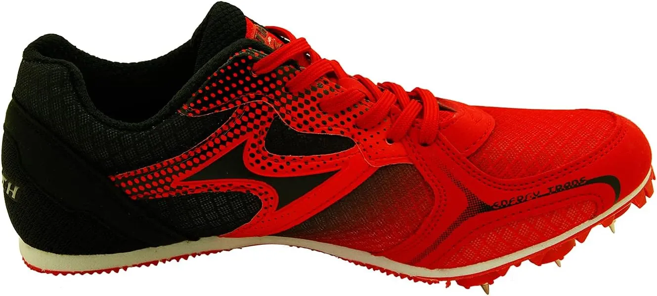 Track Spike Running Sprint Shoes - Men's Athletic Running Track Shoes - Blue, Red - Model 5599