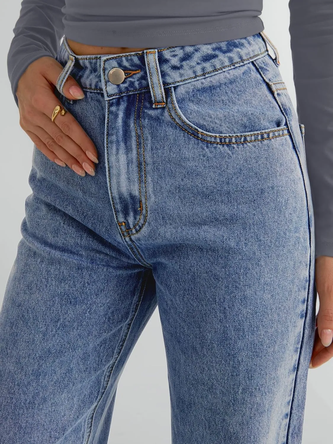 Trendy Queen Womens Baggy Jeans Wide Leg Denim Pants Boyfriend Loose Streetwear Trousers Fall Fashion y2k Outfits 2025