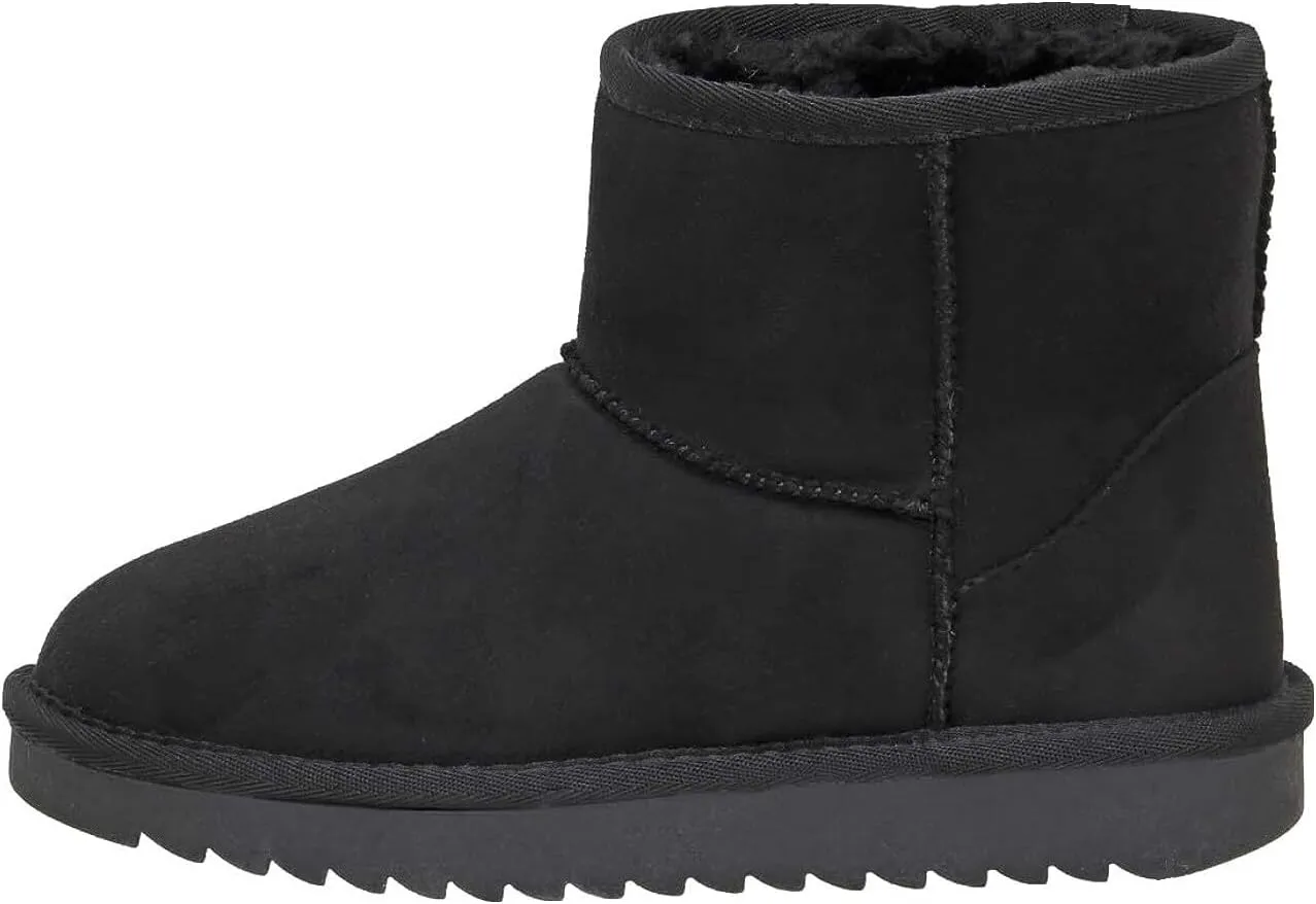 TruFox Womens Winter Boots Classic Faux Fur Lined Slip On Ankle Boots