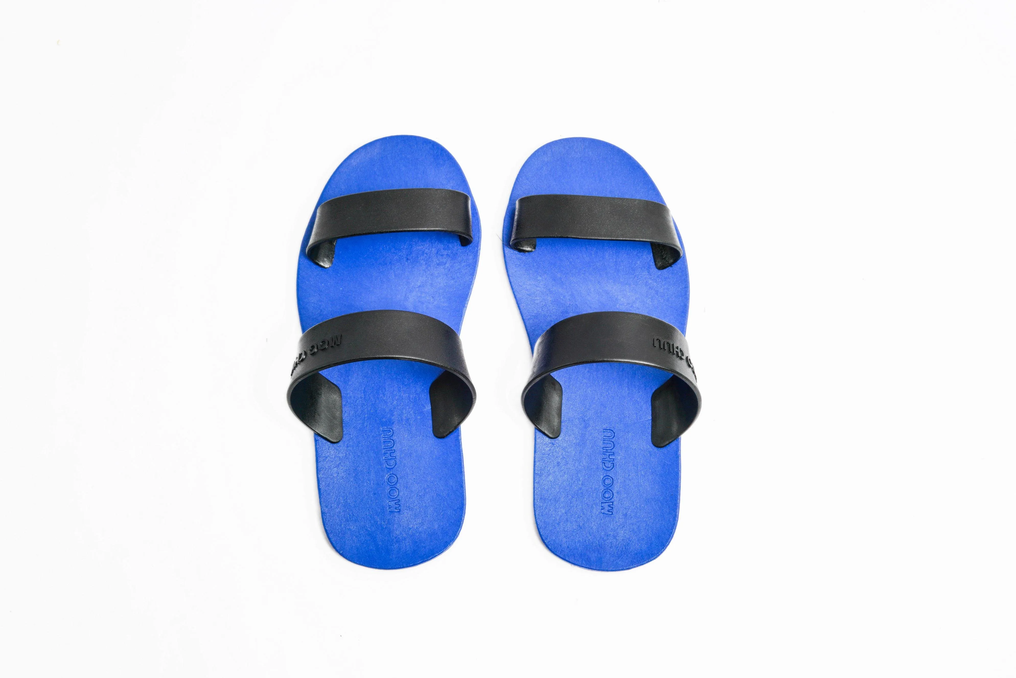 Twin Blue Sole Black Strap