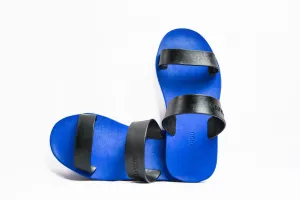 Twin Blue Sole Black Strap