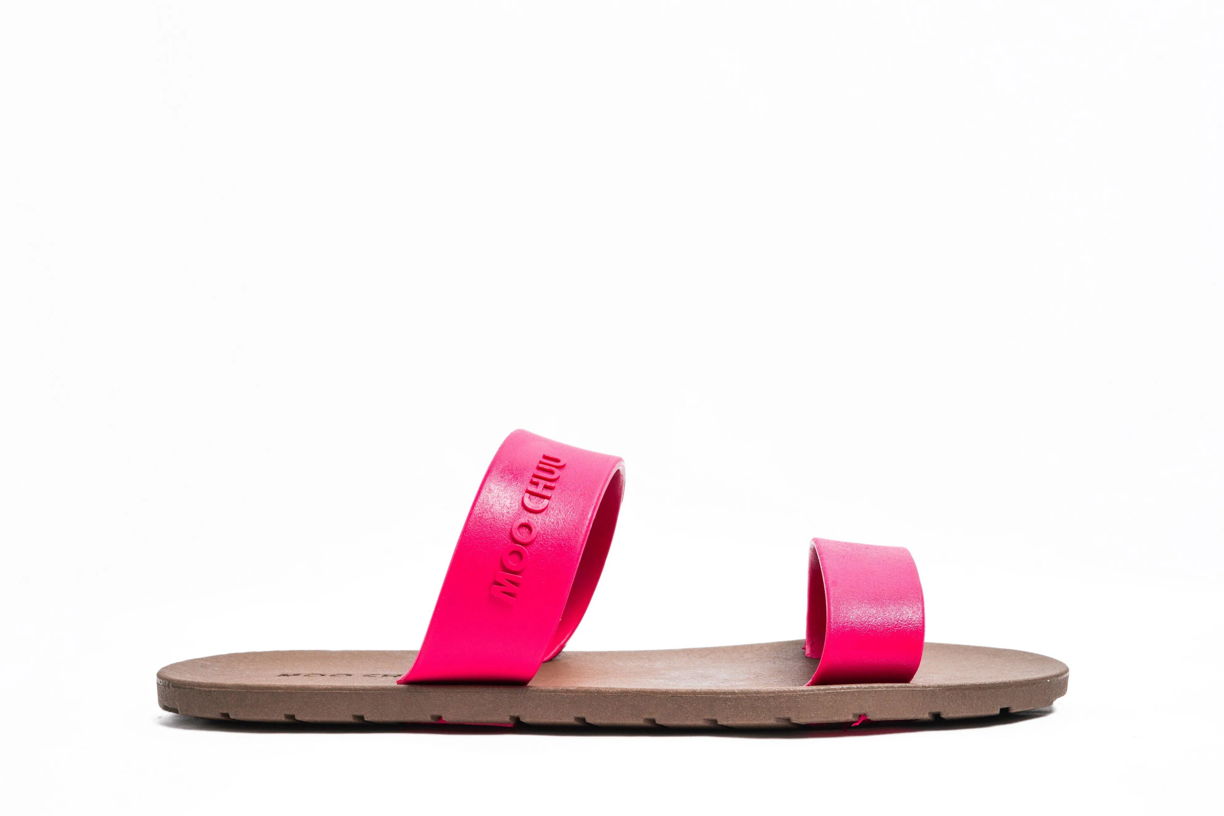 Twin Brown Sole Pink Strap