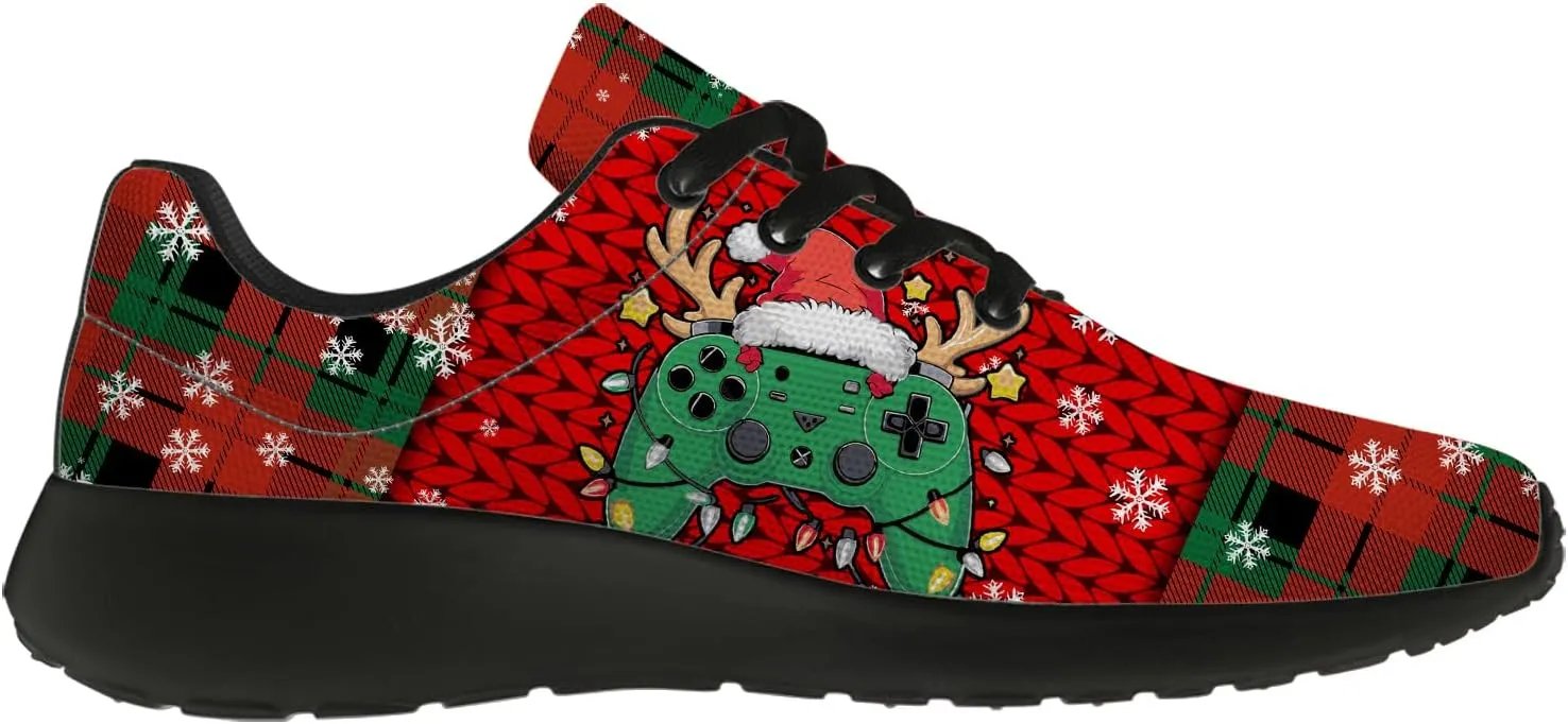 Ugly Christmas Shoes for Women Men Running Shoes Christmas Sneakers Gifts for Women Men