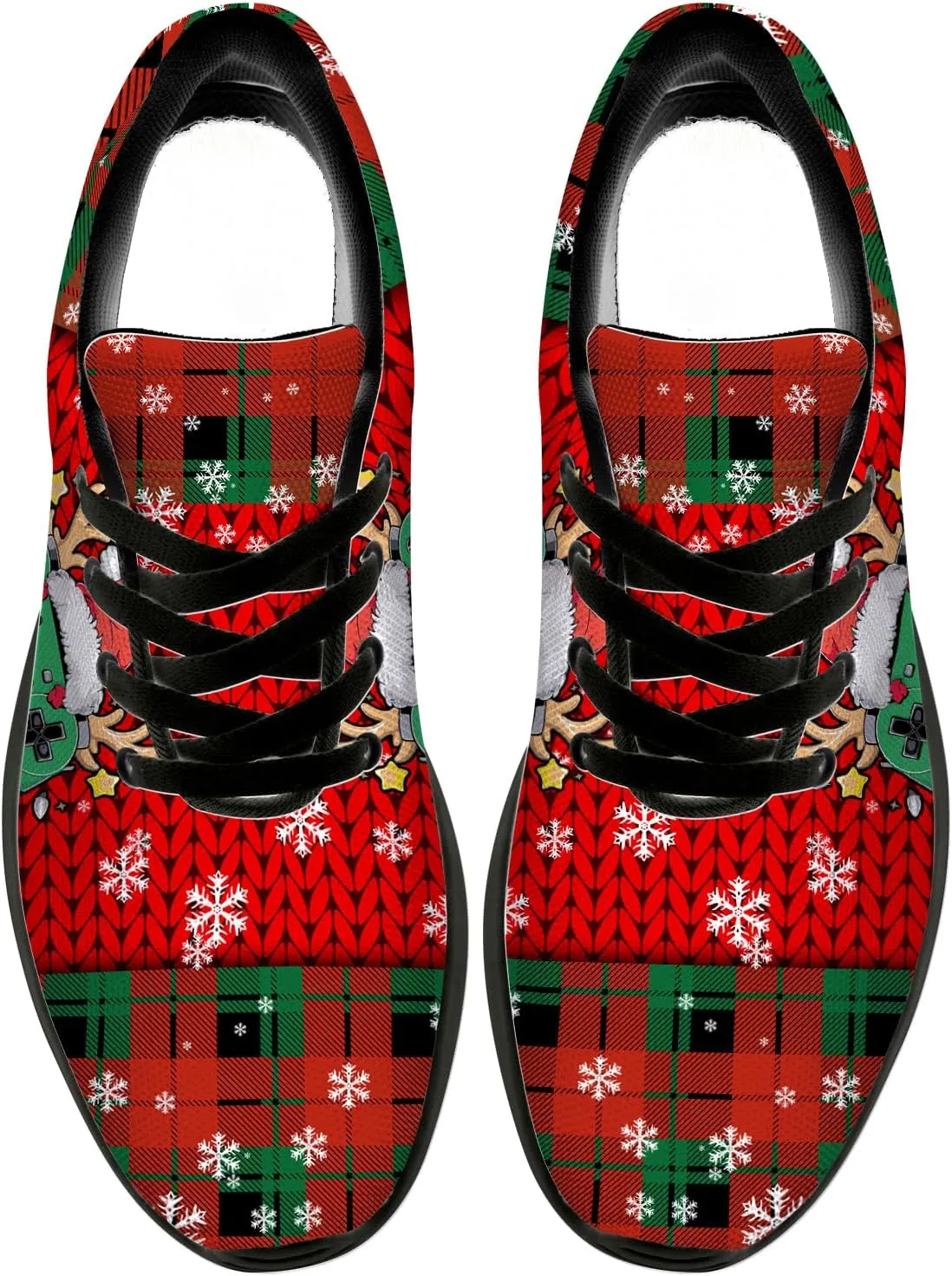 Ugly Christmas Shoes for Women Men Running Shoes Christmas Sneakers Gifts for Women Men