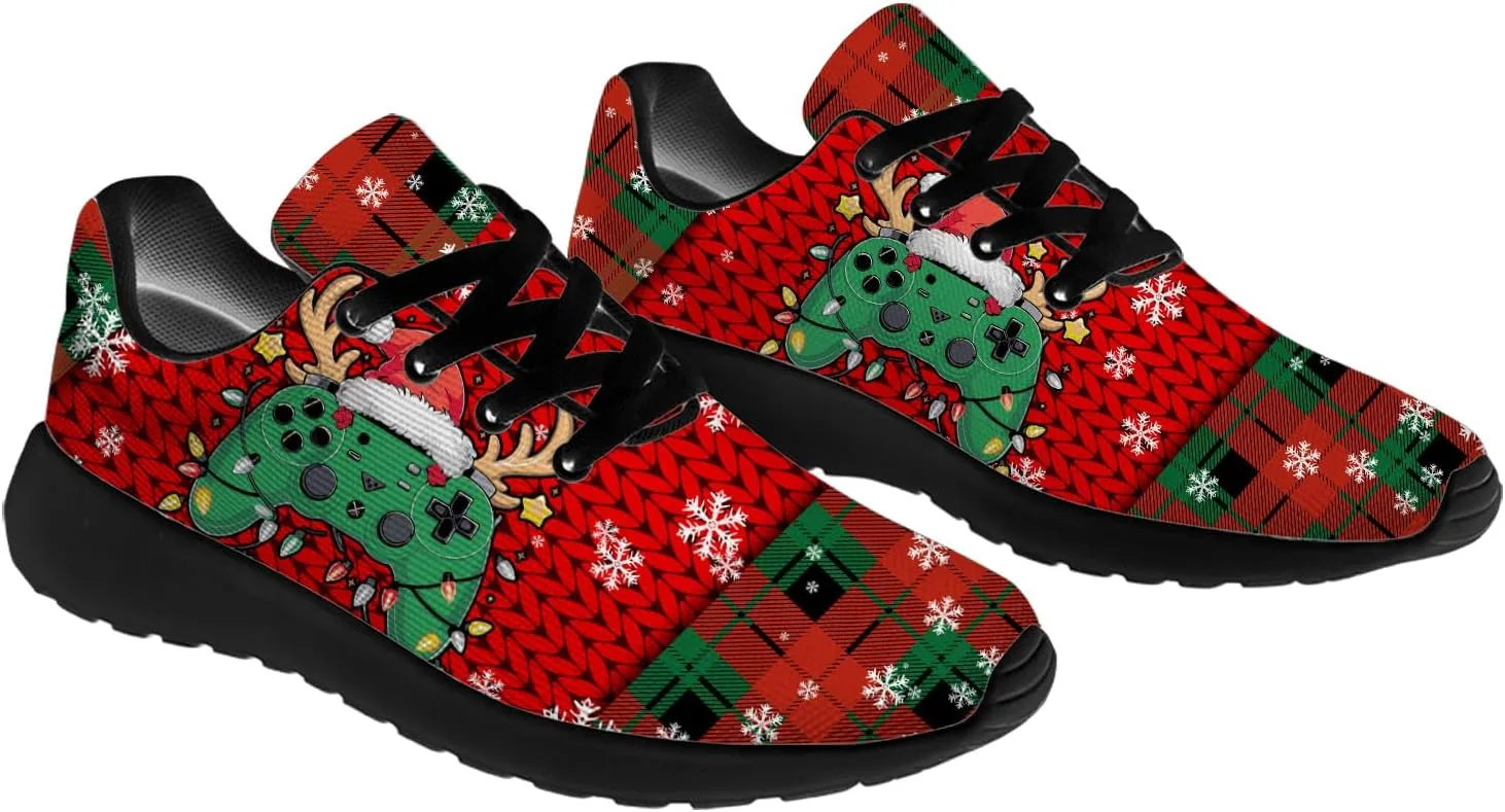 Ugly Christmas Shoes for Women Men Running Shoes Christmas Sneakers Gifts for Women Men