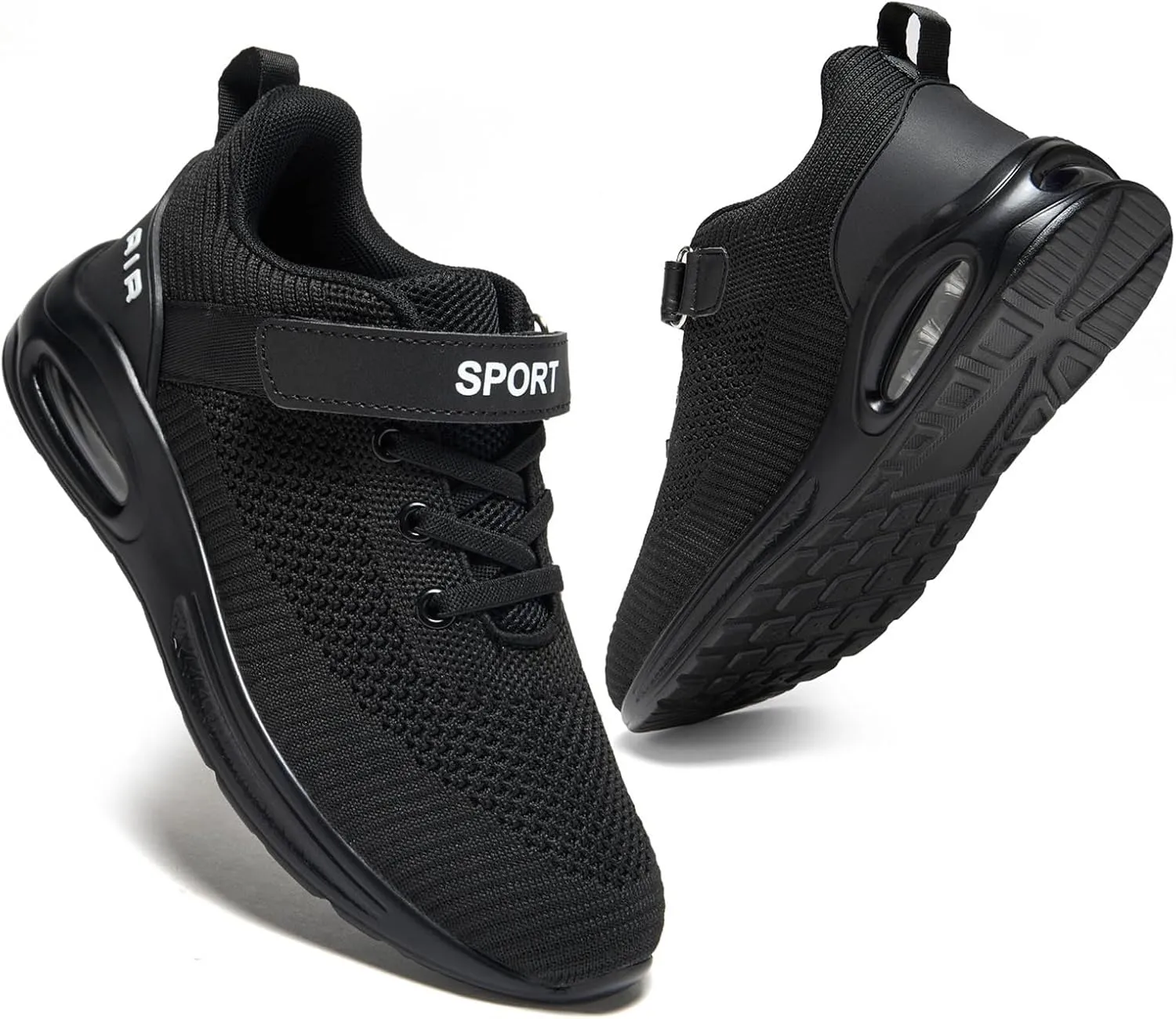 Ugmikdo Kids Shoes Boys Girls Running Tennis Shoes Air Shoes Breathable Lightweight Fashion Sneakers for Sports Athletic Gym Walking