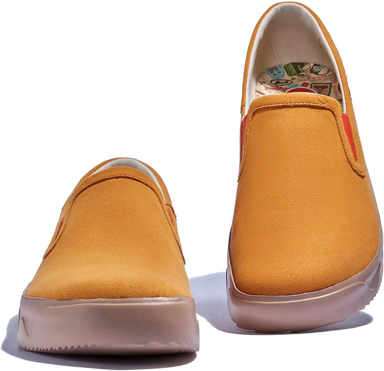 UIN Women's Art Painted Travel Shoes Slip On Casual Loafers Lightweight Comfort Fashion Sneaker Fuerteventura