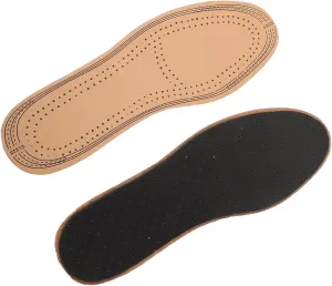 Ultra-Thin Latex Sports Pad Absorbent Insoles for Sweaty Feet Breathable and Cooling Size l