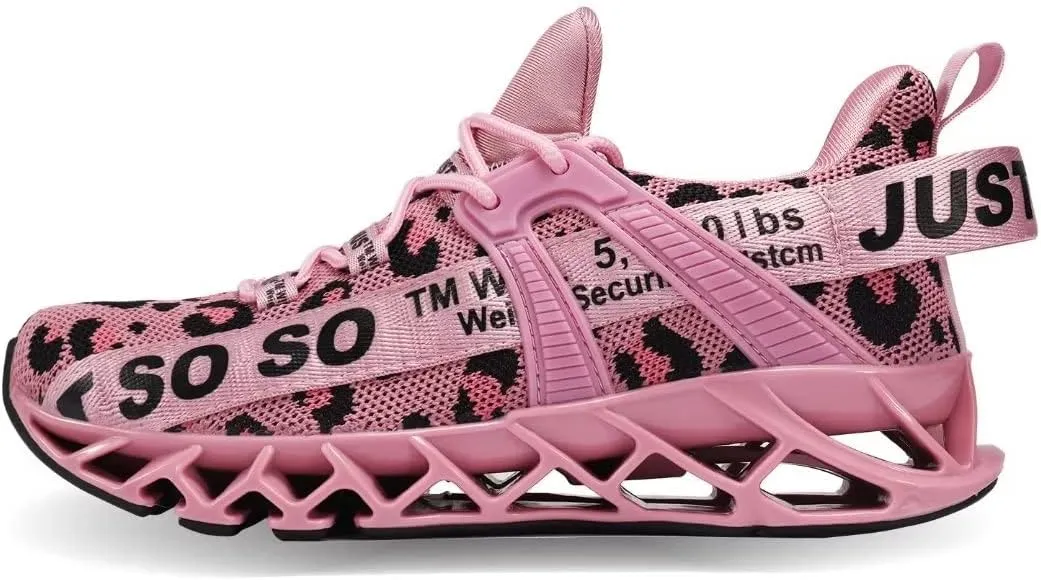 UMYOGO Women's Running Shoes Non Slip Athletic Tennis Walking Blade Type Sneakers