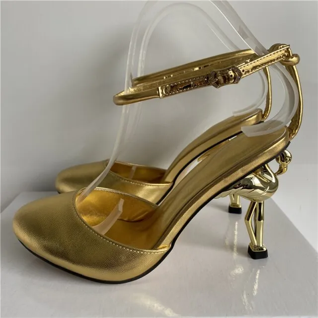 Unique Flamingo Strange High Heel Sandals