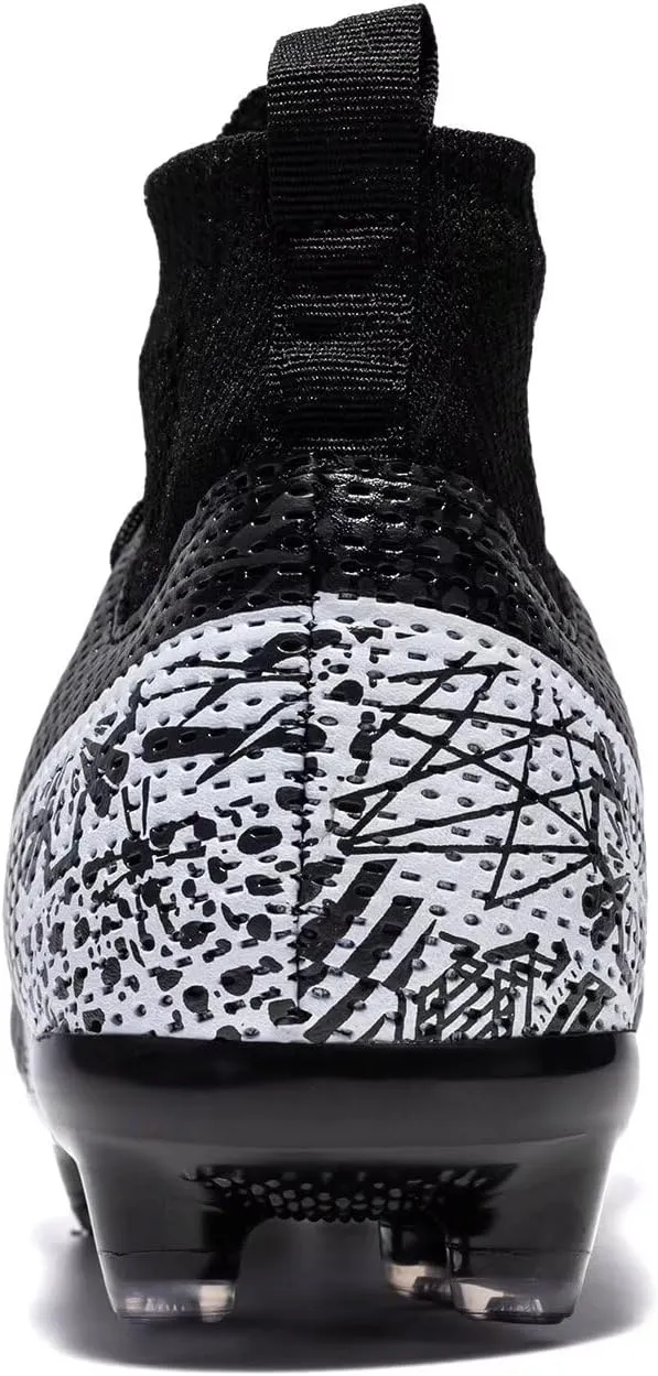 Unisex-Child Soccer Cleats Lightweight Training Football Shoes for Youth