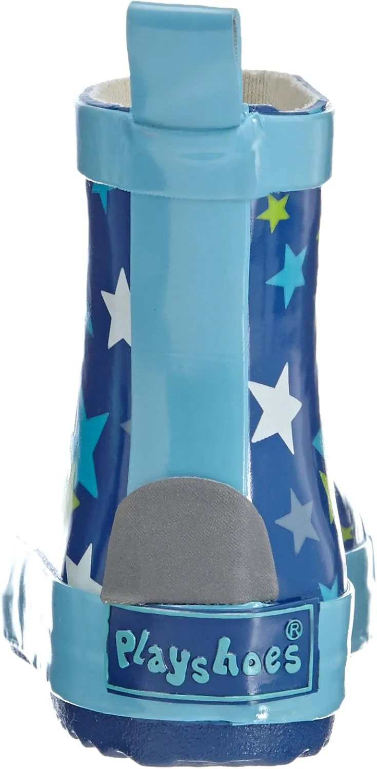 Unisex-Child Wellies Rain Boot Stars Botas Goma de Caucho Natural