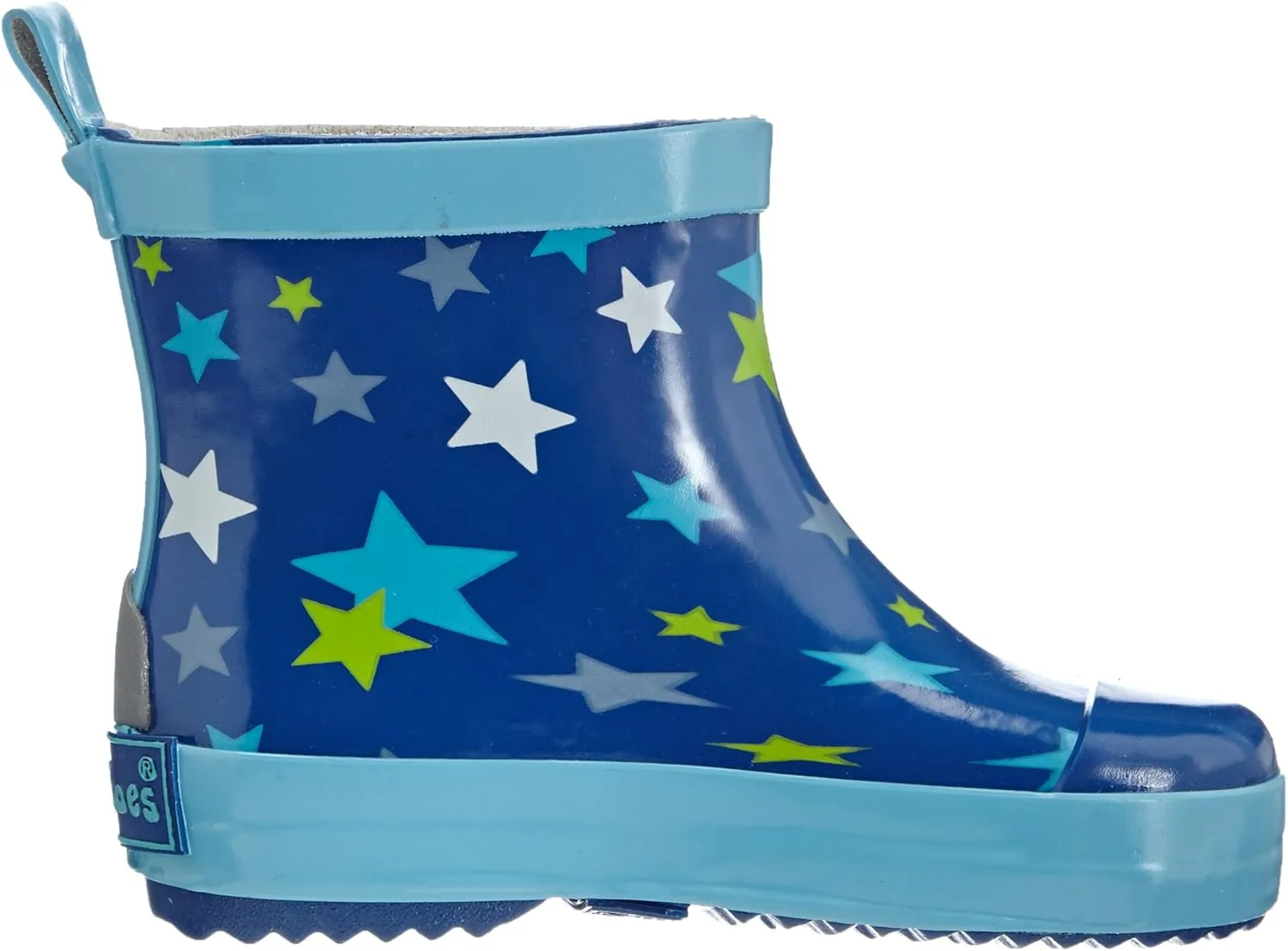 Unisex-Child Wellies Rain Boot Stars Botas Goma de Caucho Natural