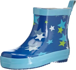 Unisex-Child Wellies Rain Boot Stars Botas Goma de Caucho Natural