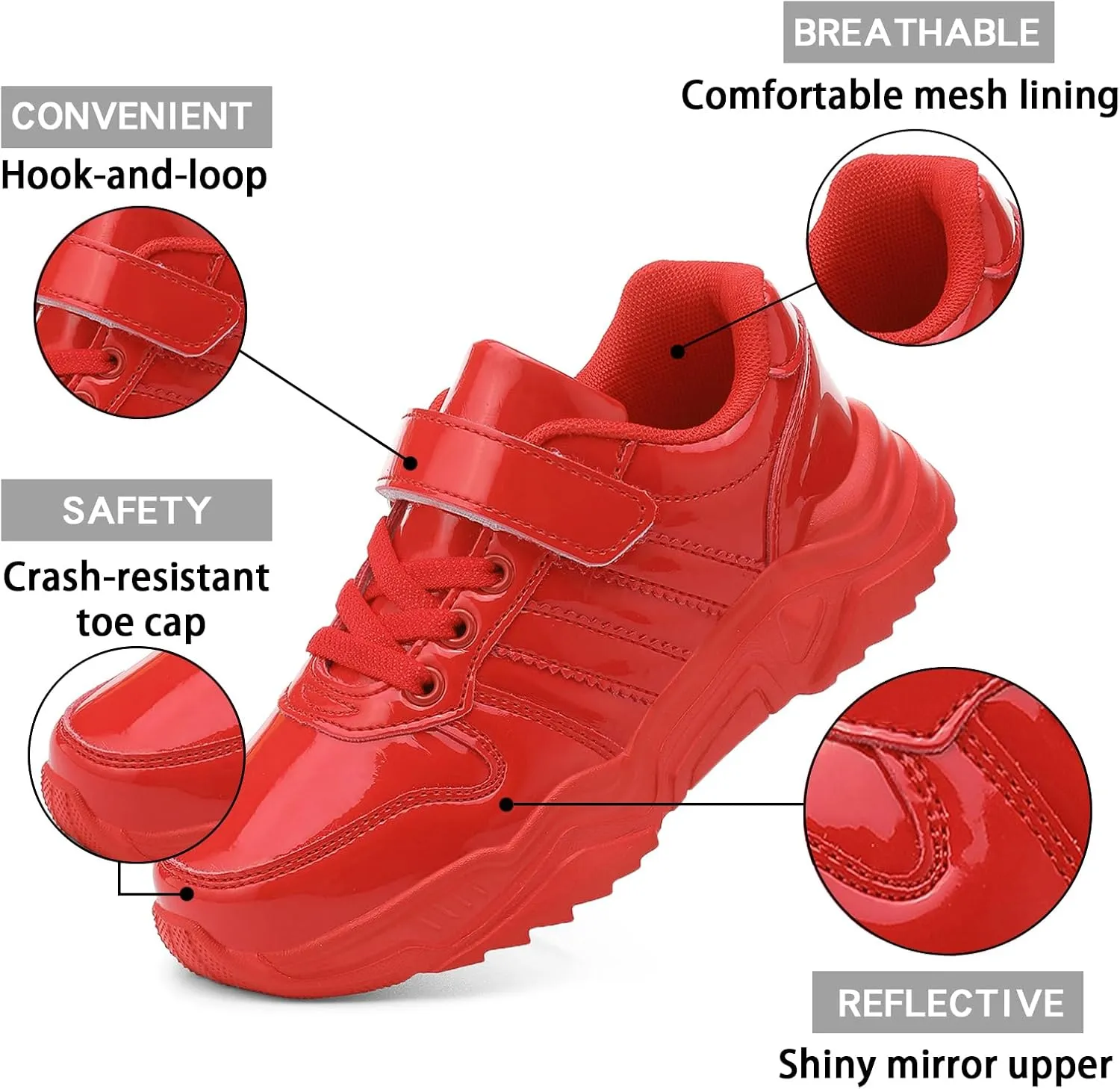 Unisex-Child White Boys Girls Shoes Antiskid Tennis Sneakers Outdoor Casual Kids Shoes Running Sneakers(Toddler/Little Kid/Big Kid)
