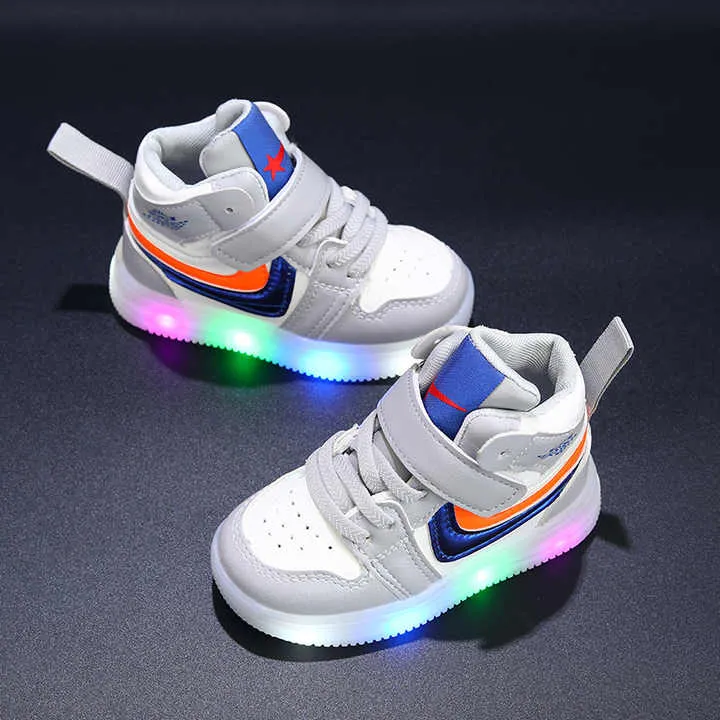 Unisex High Rise Luminous  Sneakers.