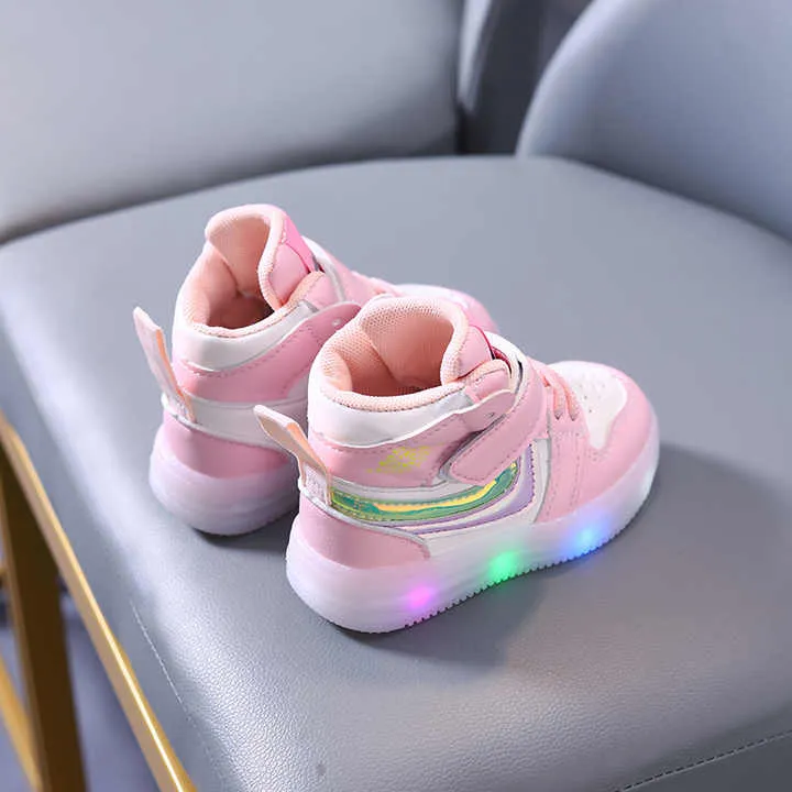Unisex High Rise Luminous  Sneakers.