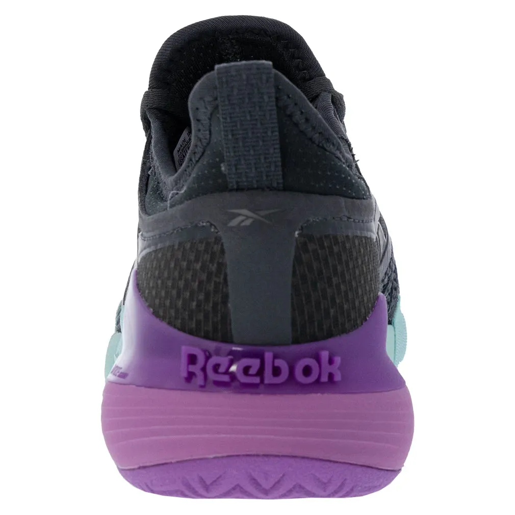 Unisex Nano Court Training Shoes Purple Rave and AI Aqua