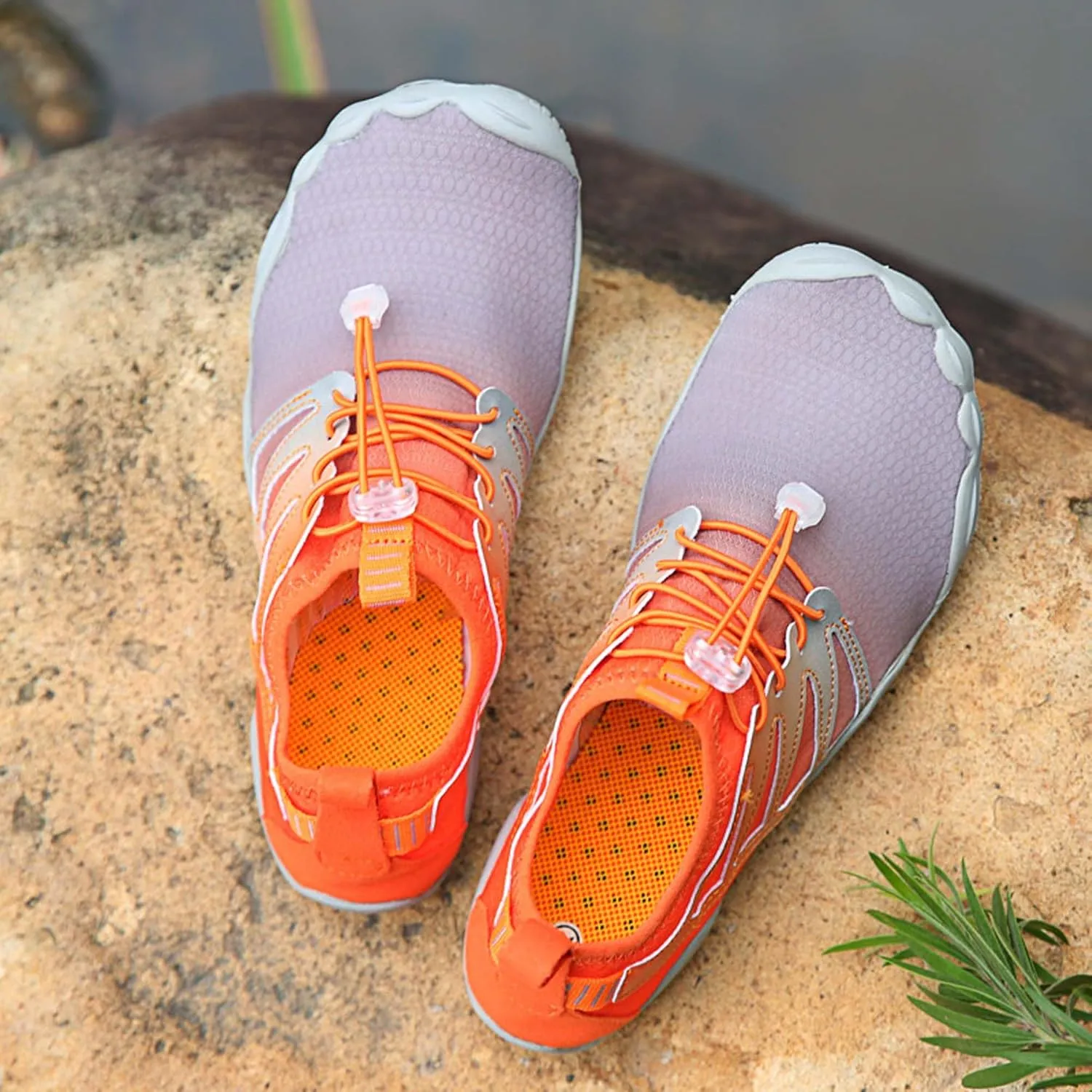 Unisex Walking Shoes Non-Slip Soft Bottom Fitness Dance Training Shoes Lightweight Barefoot Shoes Breathable Bicycle Shoes Outdoor Beach Swimming Water Shoes
