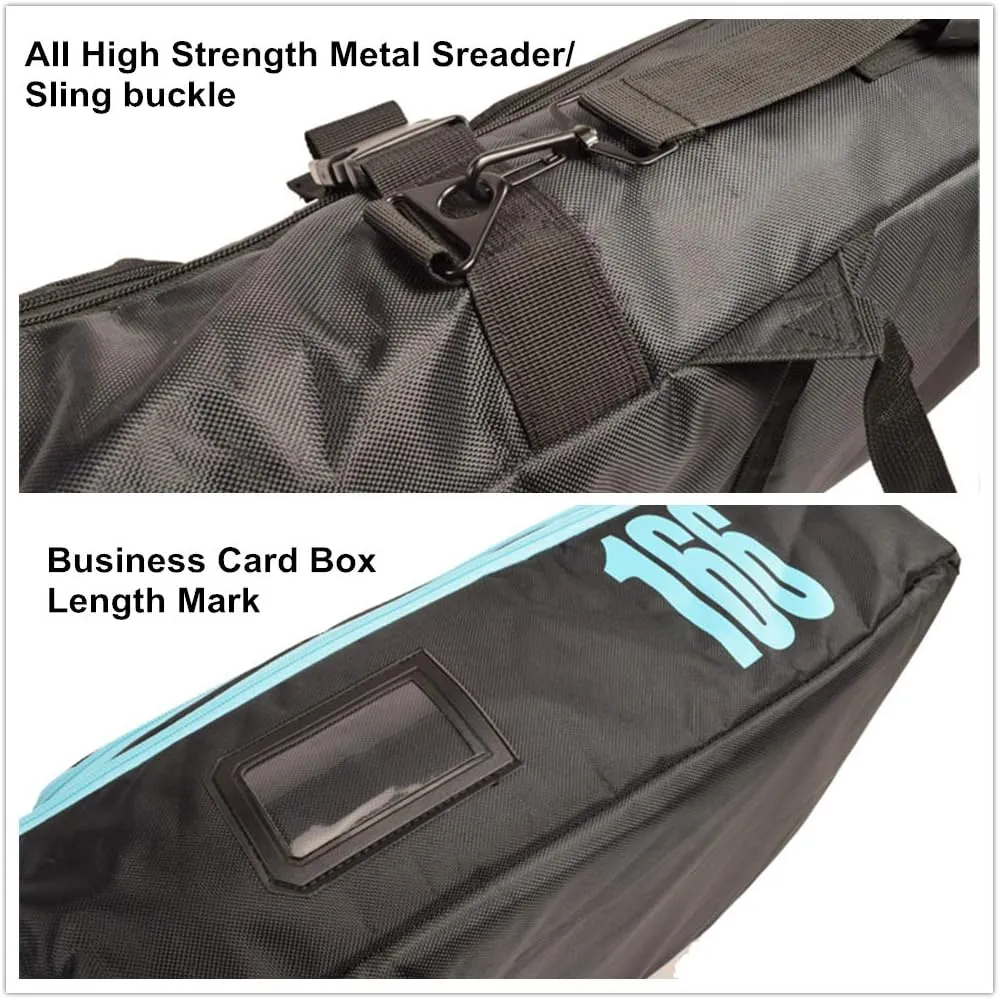 UNISTRENGH Fully Padded Snowboard Bag Waterproof Snow Sports Ski Boots&Helmet Equipment Bags
