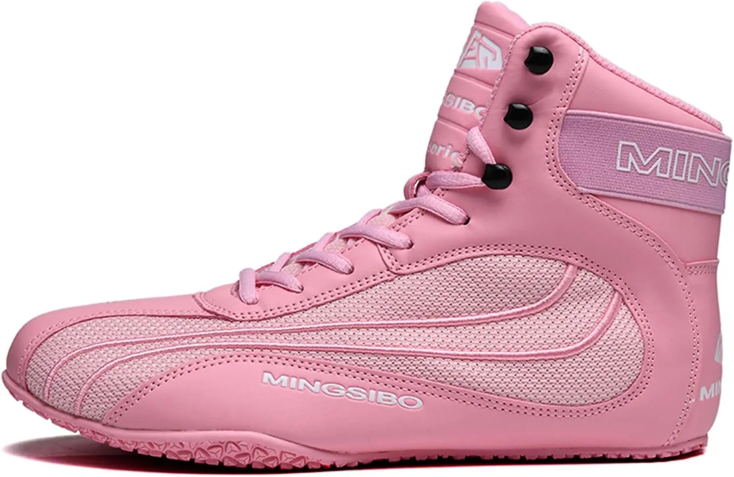 Usoway Men's Professional Boxing Shoes Non-Slip Wrestling Shoes Women's Lightweight Boxing Wrestling Training Shoes Adult Fitness Sports Shoes Fighting Weightlifting Multifunctional Shoes