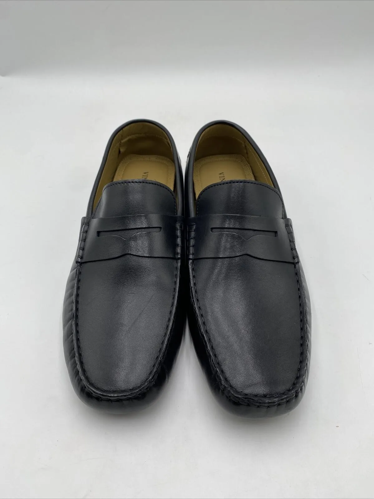 Vince Camuto Esmail Driving Loafers Men's Black Size 11M - Very Good