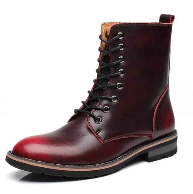 Vintage Mens Winter Boots - Stylish Warm Footwear